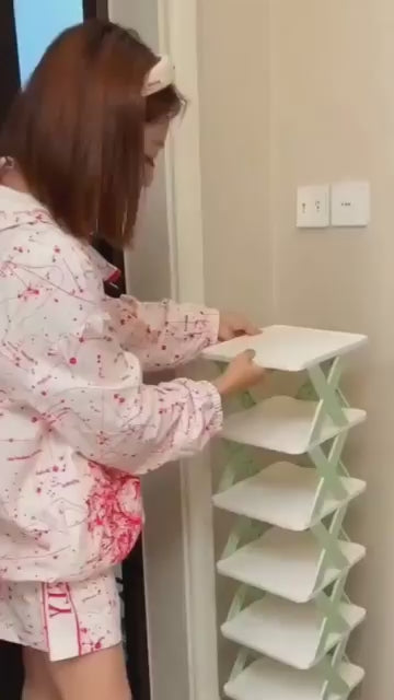 Smart Foldable Shoes Tier Shoe Rack 4 Layer